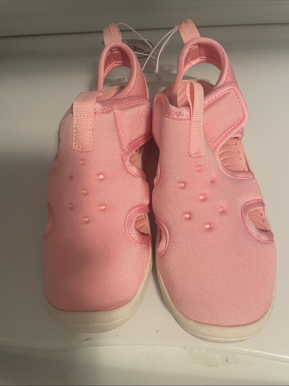 Kids Pink Water-Friendly Slip-On Sandals